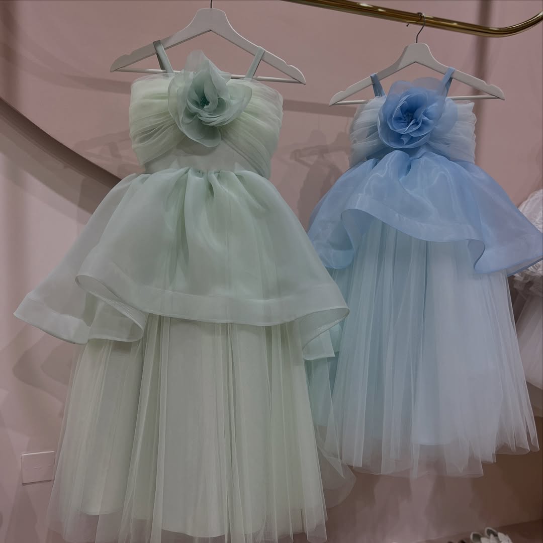 Emerald Cloud Fairy Dress