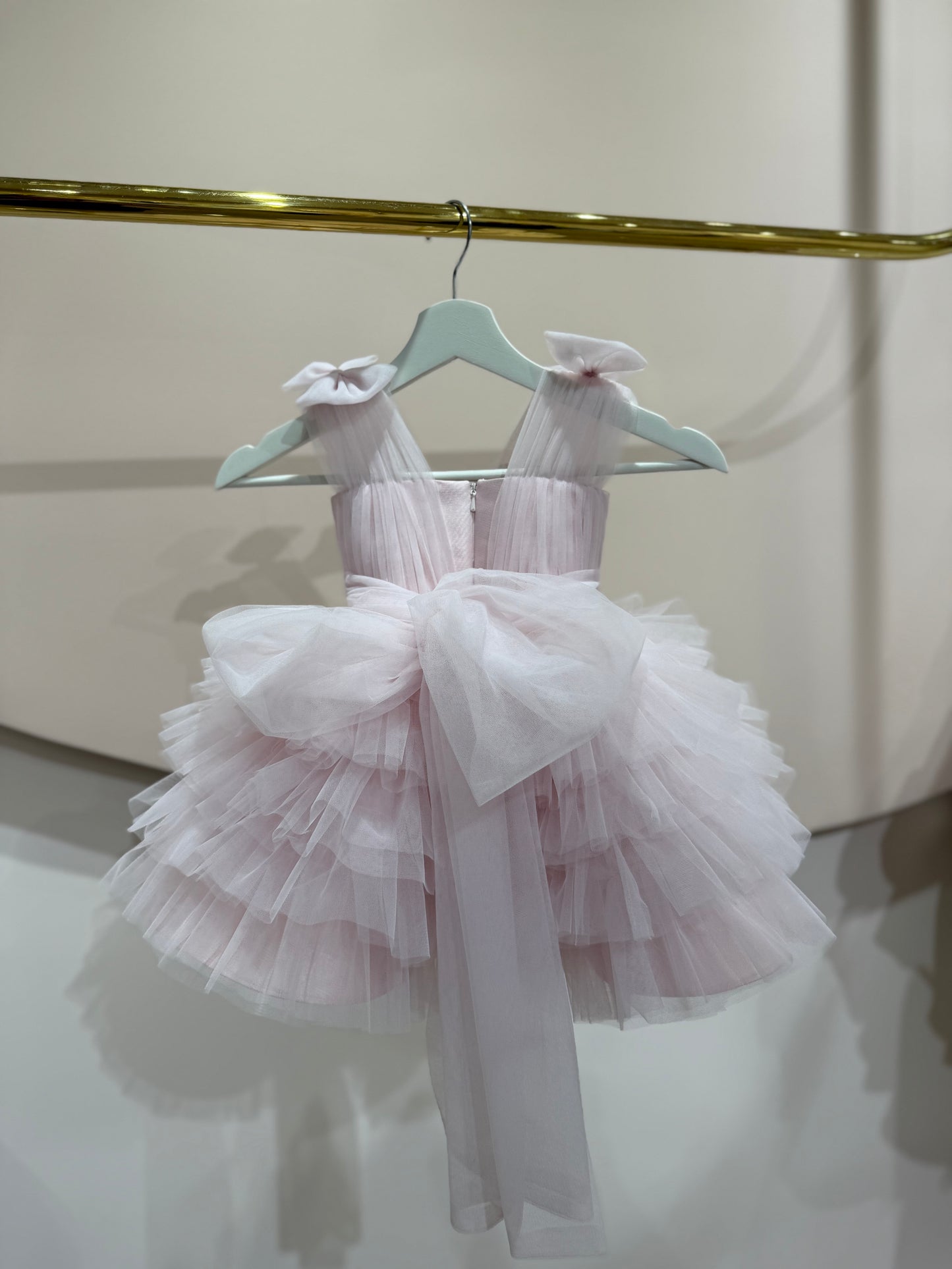 Ballerina Tulle Ruffled Short Dress